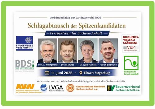 Verbändedialog zur Landtagswahl 2026